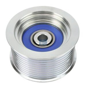 DT Spare Parts 1.11179 Tension roller, old version, d: 11 mm, DP: 73 mm, W: 42 mm, 10 grooves