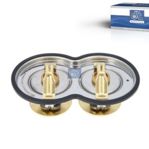DT Spare Parts 1.11206 Thermostat, with gasket, 87 °C, 80 °C