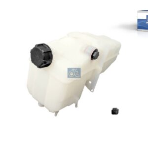DT Spare Parts 1.11290 Expansion tank, with caps, with sensor, 10.5 l, L: 444 mm, W: 233 mm, T: 279 mm