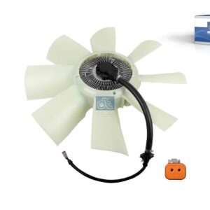 DT Spare Parts 1.11328 Fan with clutch, electrical, D: 750 mm