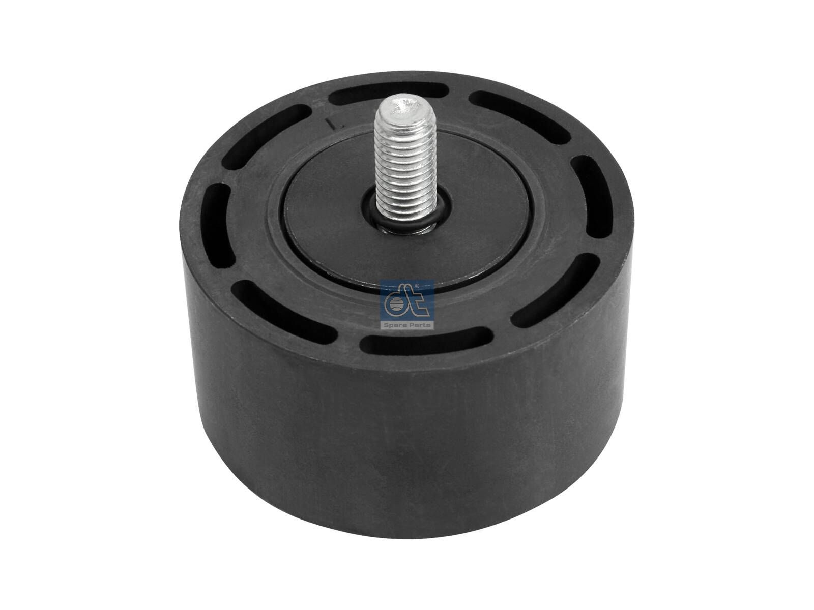 DT Spare Parts 1.11411 Tension roller, D: 74 mm, M10, W: 40.5 mm