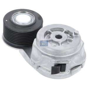 DT Spare Parts 1.11423 Belt tensioner, DP: 73 mm, W: 33.5 mm, H: 72 mm, 8 grooves