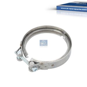 DT Spare Parts 1.11710 Clamp, D: 123 mm, M8 x 1,25, W: 25 mm