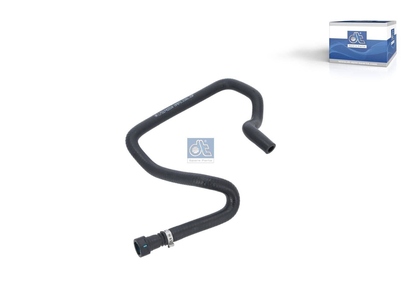DT Spare Parts 1.11782SP Hose, without spring band clamp