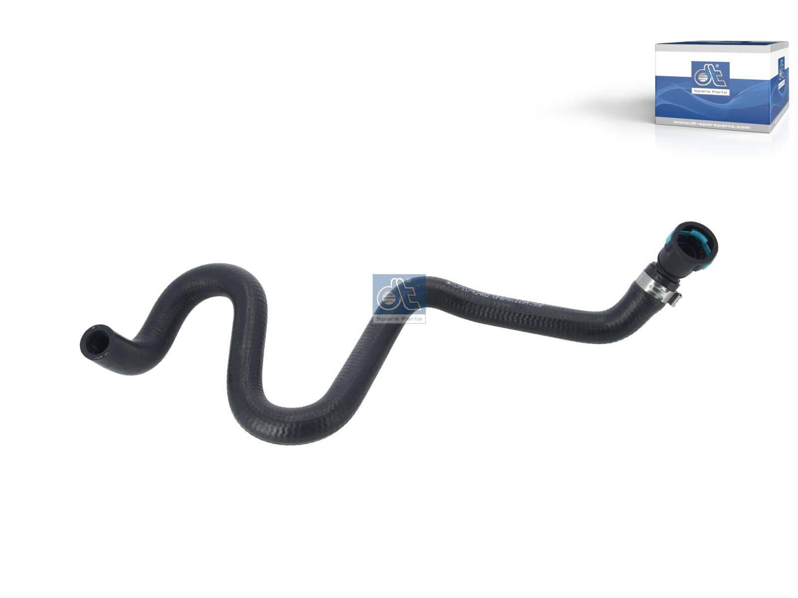 DT Spare Parts 1.11789SP Hose, without spring band clamp