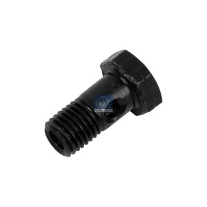 DT Spare Parts 1.12121 Hollow screw, M8 x 1, Lu: 16 mm, SW: 12, L: 20 mm