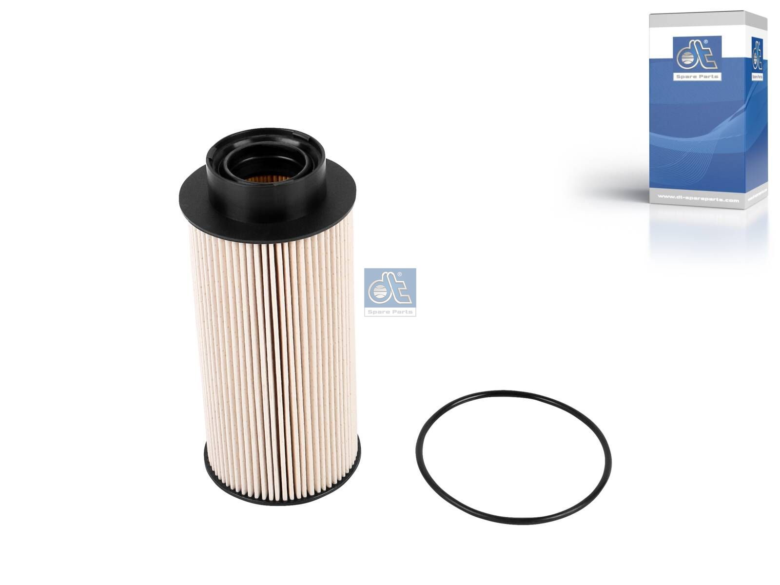 DT Spare Parts 1.12272 Fuel filter insert, d: 38 mm, D: 85 mm, H: 187 mm