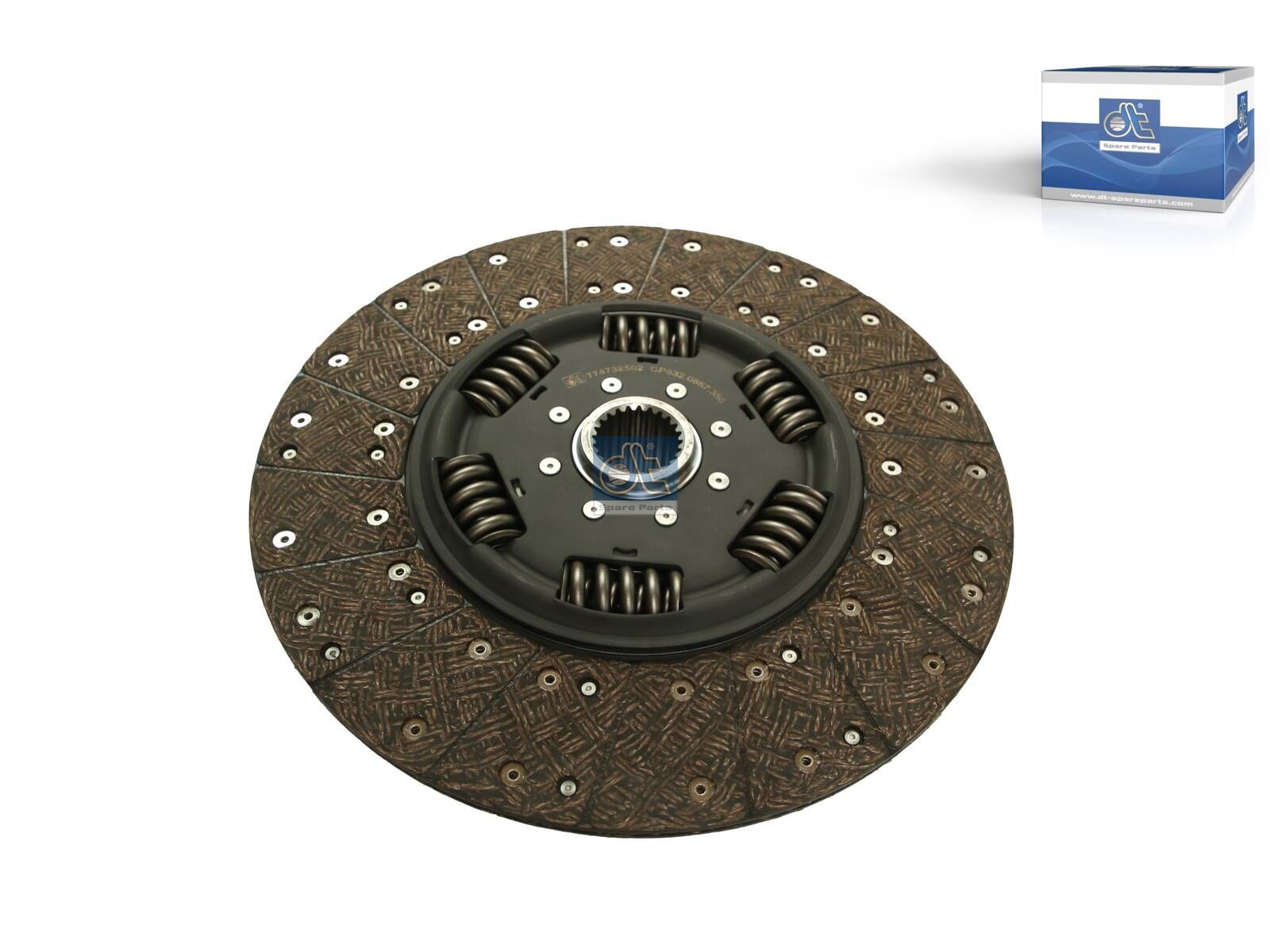 DT Spare Parts 1.13356 Clutch disc