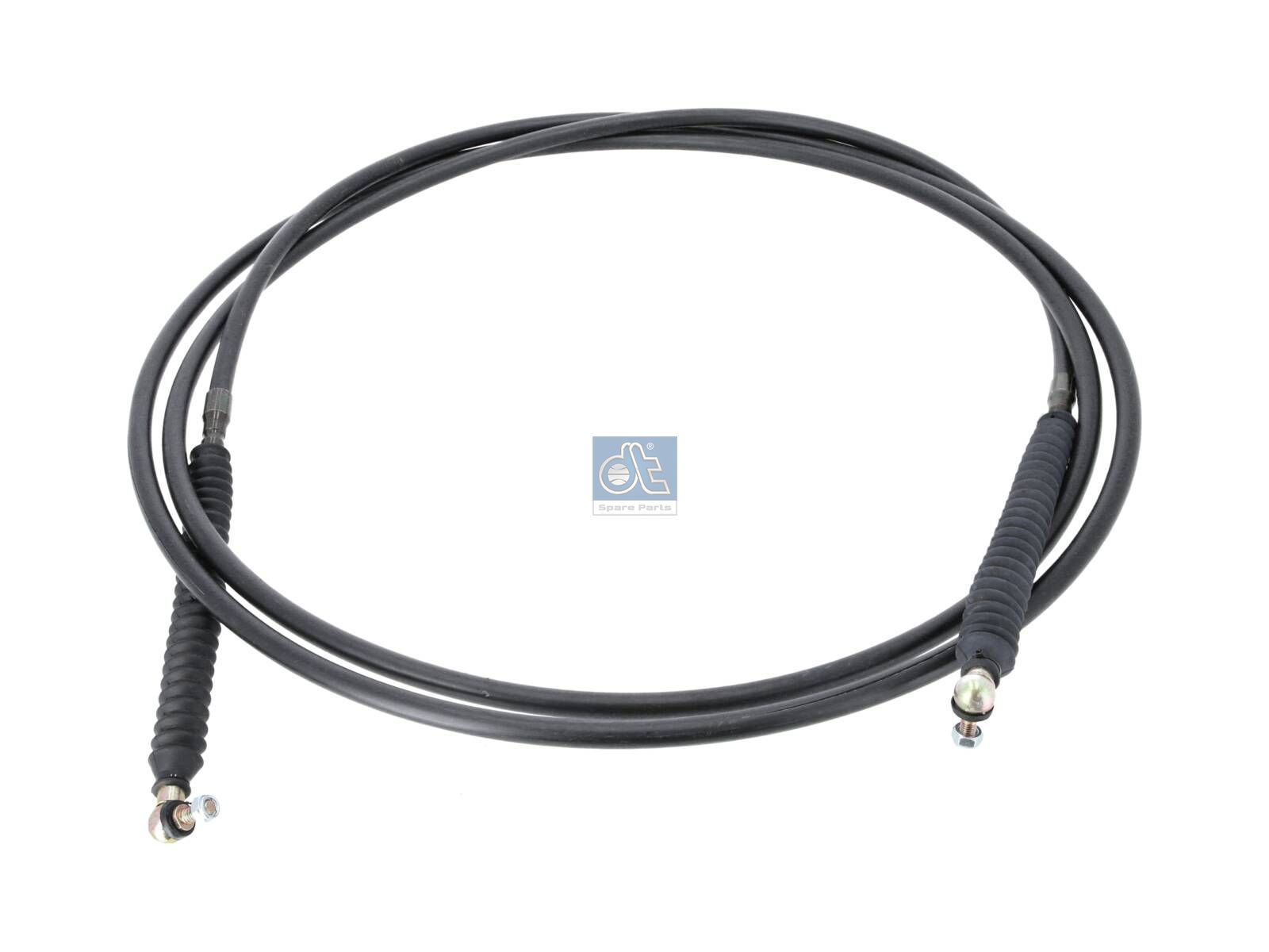 DT Spare Parts 1.14464SP Control cable, gear shift, black, L: 5110 mm