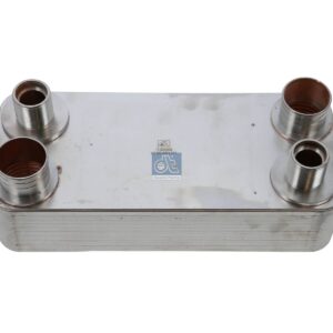 DT Spare Parts 1.14511 Oil cooler, gearbox, L: 411 mm, W: 176 mm, T: 92 mm