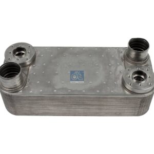 DT Spare Parts 1.14512 Oil cooler, gearbox, retarder, L: 413 mm, W: 177 mm, T: 97 mm
