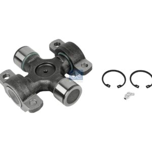 DT Spare Parts 1.15019 Joint cross, complete, maintenance-free, D: 48 mm, L: 161 mm