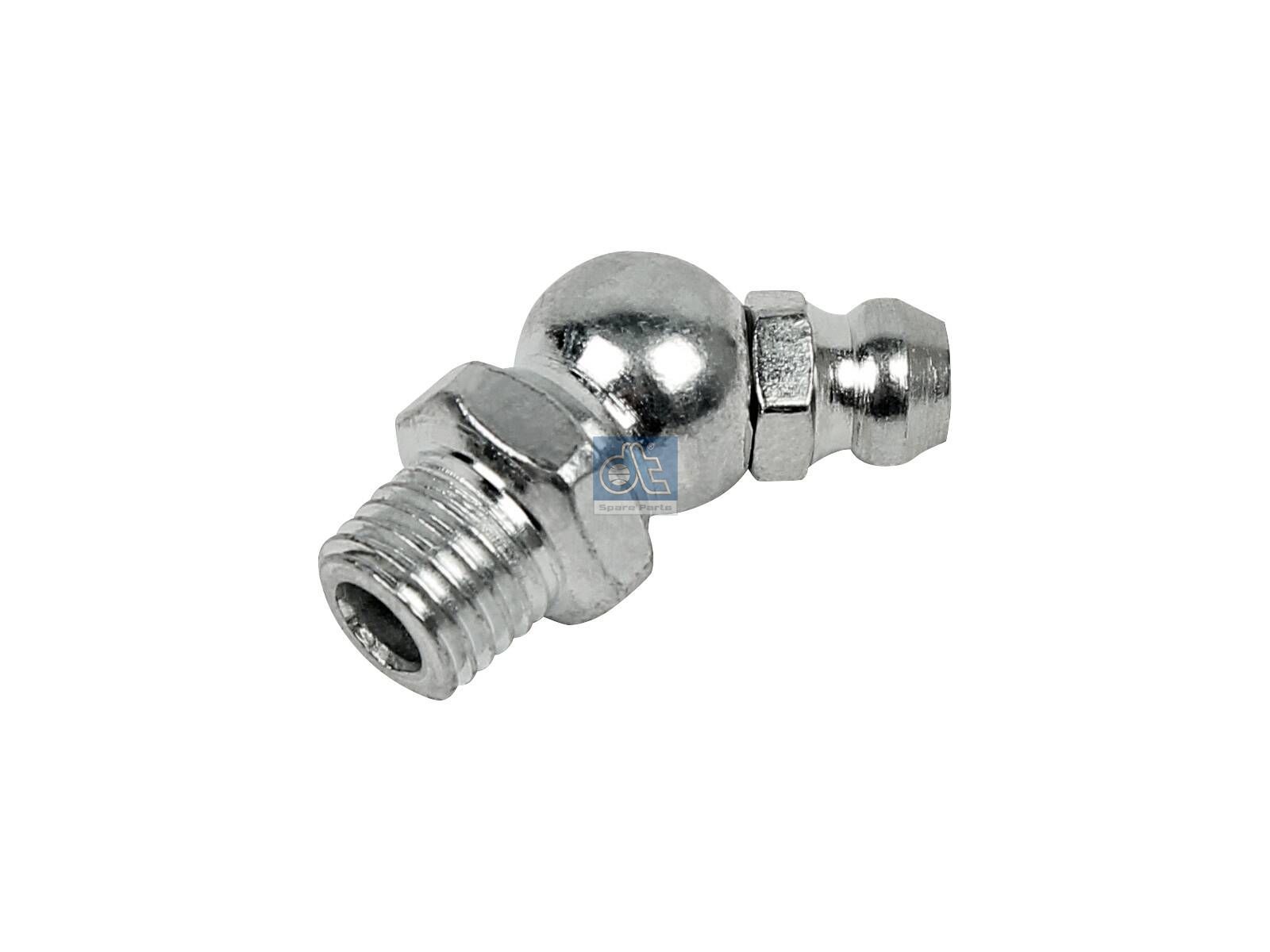 DT Spare Parts 1.15221 Grease nipple, M8 x 1, α: 45 °, DIN 71412 B