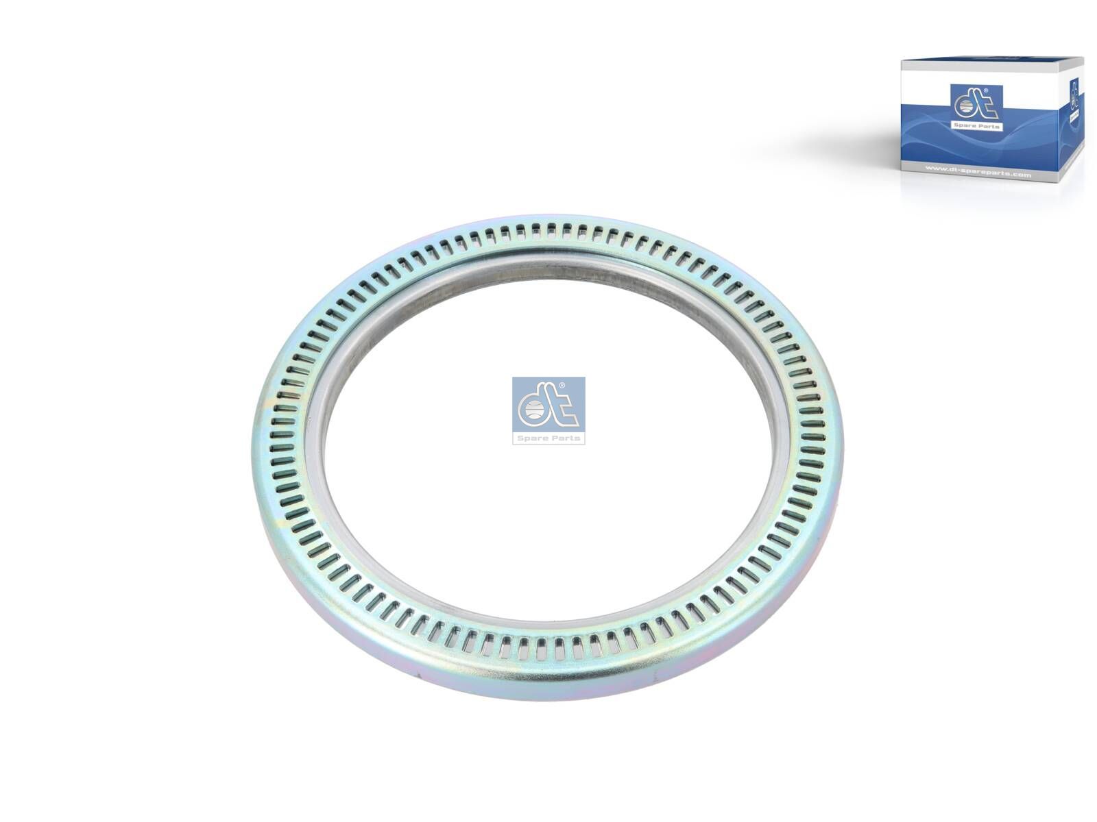 DT Spare Parts 1.17350 Oil seal, with ABS ring, d: 132 mm, D: 172 mm, H1: 12.5 mm, H2: 14.5 mm