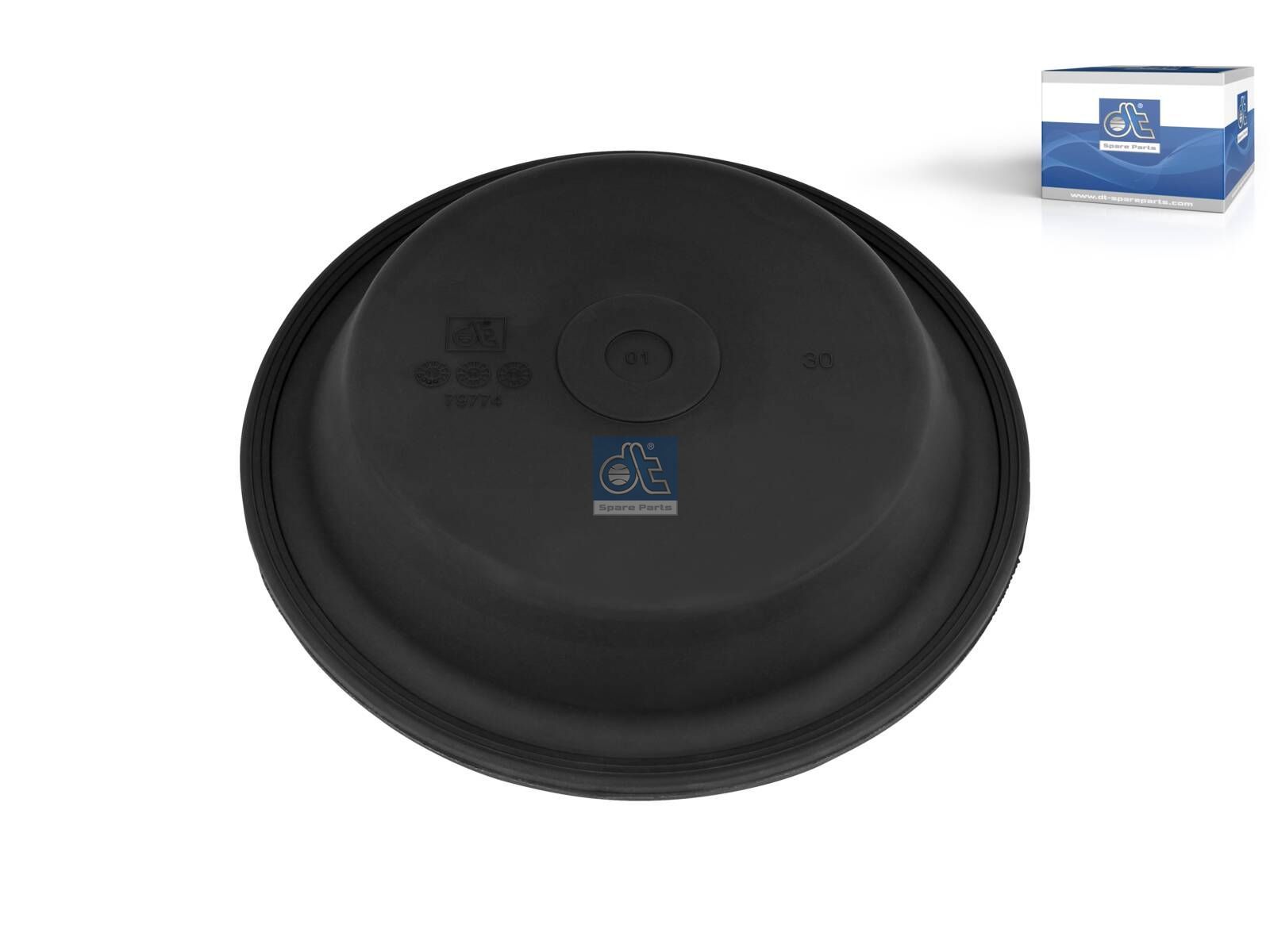 DT Spare Parts 1.18035 Diaphragm, D: 200 mm, T: 38.8 mm