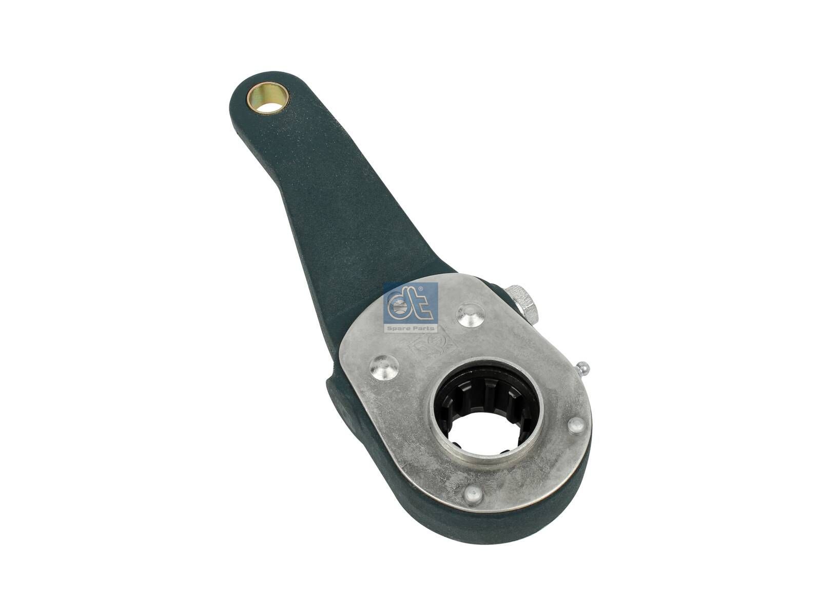 DT Spare Parts 1.18107 Slack adjuster, manual, left, SAE 1 1/2'' 10, b: 16 mm, Lb: 165 mm, Ol: 50 mm, 10 teeth