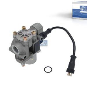 DT Spare Parts 1.18293 Solenoid valve, ABS, with adapter cable, 24 V, M22 x 1,5, M24 x 1, max. 13 bar