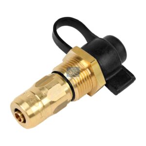 DT Spare Parts 1.18360 Test connector, M20 x 1,5, SW: 24, L: 68 mm, DIN ISO 3583 B