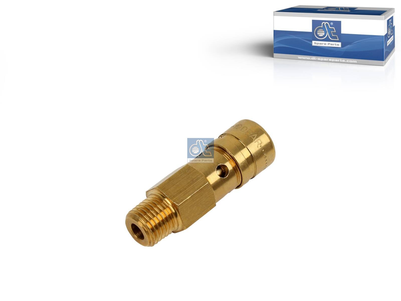 DT Spare Parts 1.18370 Safety valve, M14 x 1,5, 19 bar