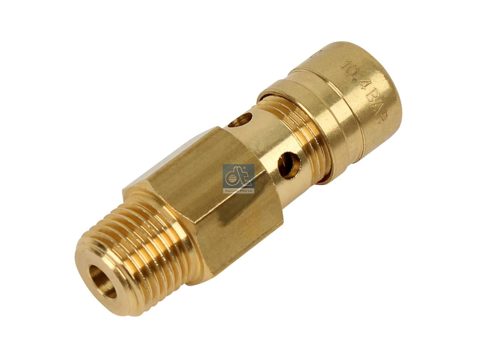 DT Spare Parts 1.18371 Safety valve, M16 x 1,5, 10.4 bar