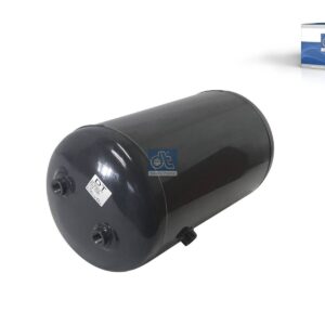 DT Spare Parts 1.18394SP Air tank, grey, 30 l, D: 276 mm, M22 x 1,5, L: 571.5 mm, 15.5 bar