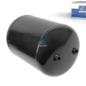 DT Spare Parts 1.18413 Air tank, 22 l, D: 276 mm, M22 x 1,5, L: 448 mm, 14.5 bar