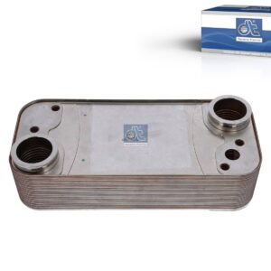 DT Spare Parts 1.18421 Oil cooler, retarder, L: 411 mm, W: 176 mm, T: 99 mm