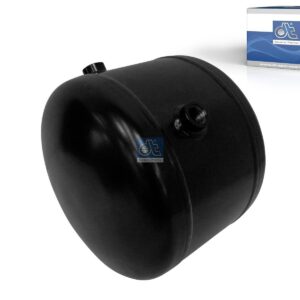 DT Spare Parts 1.18427 Air tank, 12 l, D: 276 mm, M22 x 1,5, L: 256 mm, 14.5 bar