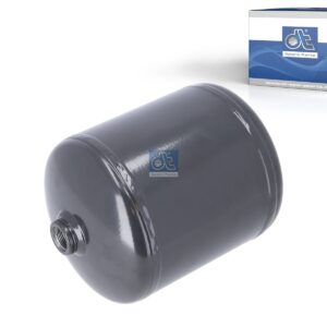 DT Spare Parts 1.18428 Air tank, 3 l, D: 154 mm, M22 x 1,5, L: 224 mm, 14.5 bar