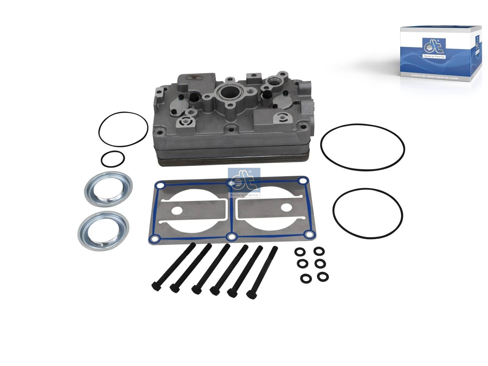 DT Spare Parts 1.18559 Cylinder head, compressor, complete