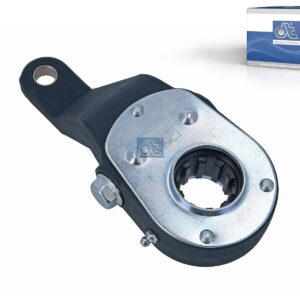 DT Spare Parts 1.18635 Slack adjuster, manual, left, SAE 1 1/2'' 10, b: 12.7 mm, Lb: 165 mm, Ol: 65 mm, 10 teeth