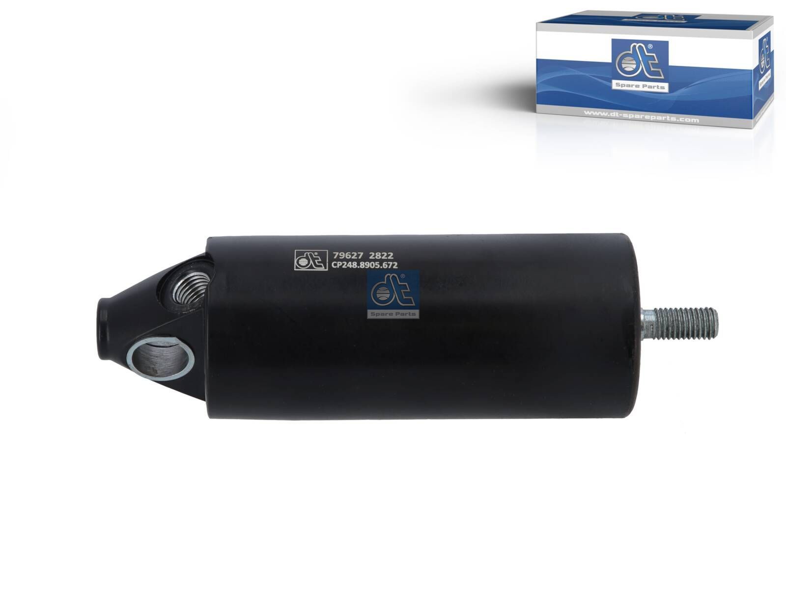 DT Spare Parts 1.18672 Cylinder, exhaust brake, D: 50 mm, M10, Ls: 53 mm