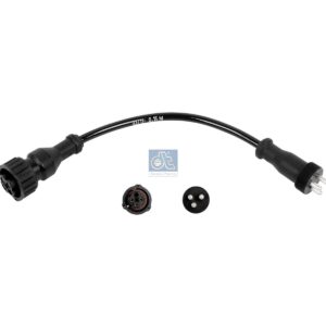 DT Spare Parts 1.18840 Adapter cable, solenoid valve, M24 x 1, L: 280 mm, 3 poles