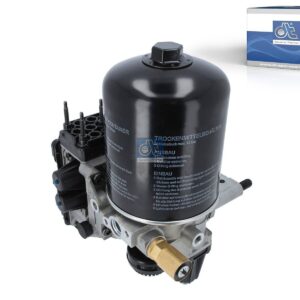 DT Spare Parts 1.18975 Air dryer, complete with valve, reman. / without old core, M12 x 1,5, M22 x 1,5, 8.4 bar