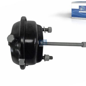 DT Spare Parts 1.18990 Brake cylinder, M16 x 1,5, Ls: 75 mm, Lp: 243 mm
