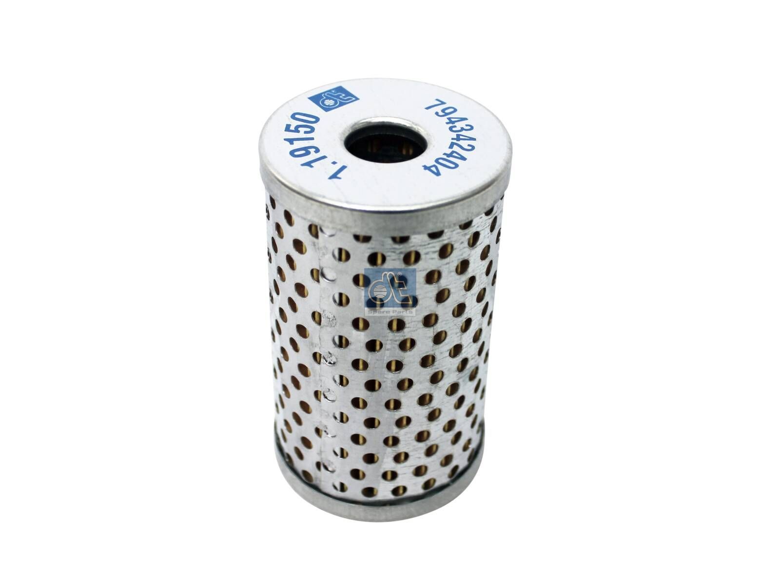 DT Spare Parts 1.19150 Oil filter insert, d: 18 mm, D: 60 mm, H: 100 mm