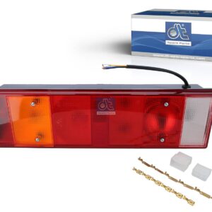 DT Spare Parts 1.21247 Tail lamp, right, 24 V, L: 464 mm, H: 130 mm