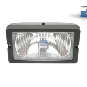 DT Spare Parts 1.21285 High beam lamp, 24 V, L: 242 mm, W: 132 mm