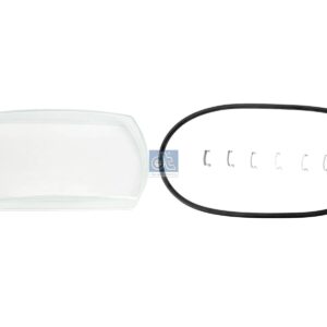 DT Spare Parts 1.21383 Headlamp glass, left