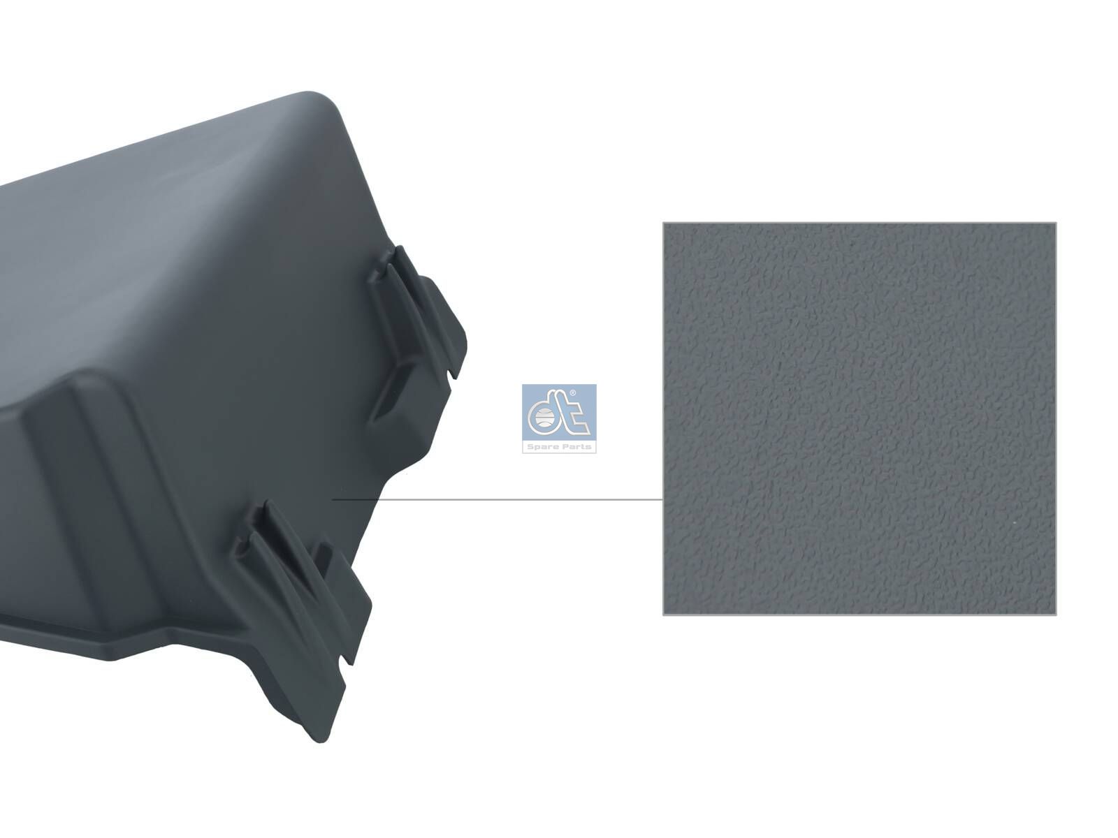DT Spare Parts 1.21403 Battery cover, 135/140/175 Ah