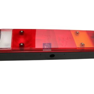 DT Spare Parts 1.21428 Tail lamp, right, prepared for reverse alarm, 24 V, Lb: 152 mm, M8, L: 515 mm, H: 130 mm, T: 80 mm