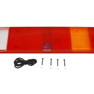 DT Spare Parts 1.21439 Tail lamp glass, L: 515 mm, H: 130 mm