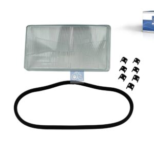 DT Spare Parts 1.21468 Headlamp glass, left