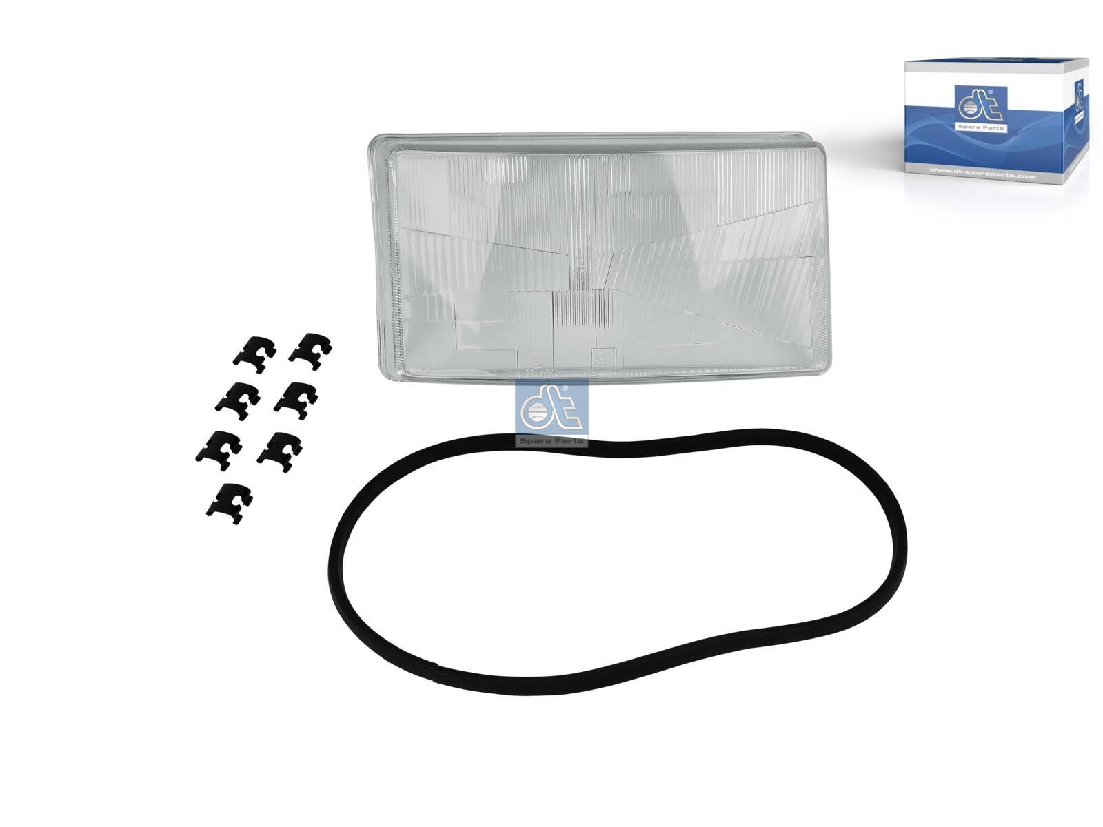 DT Spare Parts 1.21469 Headlamp glass, right