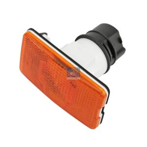 DT Spare Parts 1.21474 Side marking lamp, orange, with bulb, 24 V, 5 W