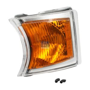DT Spare Parts 1.21810 Turn signal lamp, without lamp socket, chromed reflector, 24 V, P21W