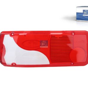 DT Spare Parts 1.21830SP Tail lamp glass, left, L: 400 mm, H: 160 mm