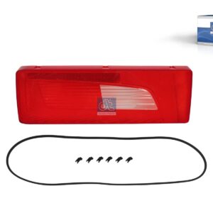 DT Spare Parts 1.21832 Tail lamp glass, left
