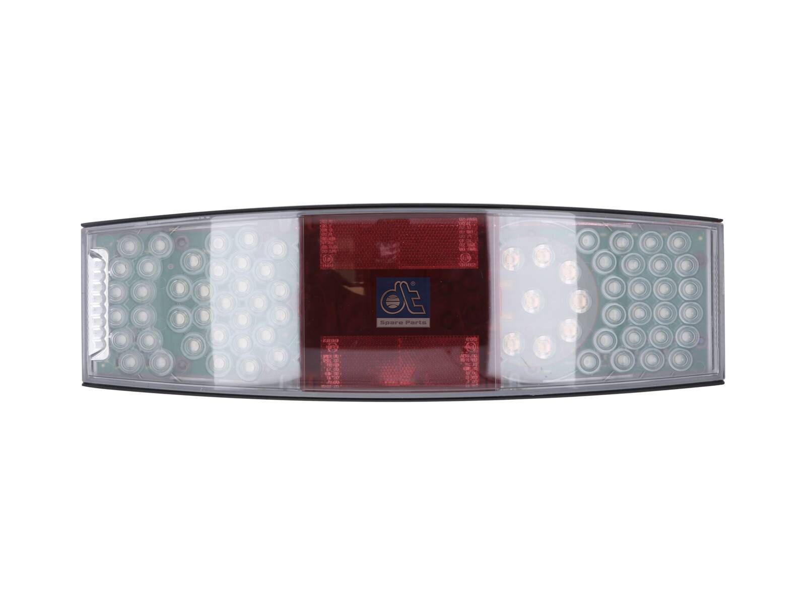 DT Spare Parts 1.21837 Tail lamp, Lb: 150 mm, M8, L: 445 mm, H: 139 mm, T: 30 mm