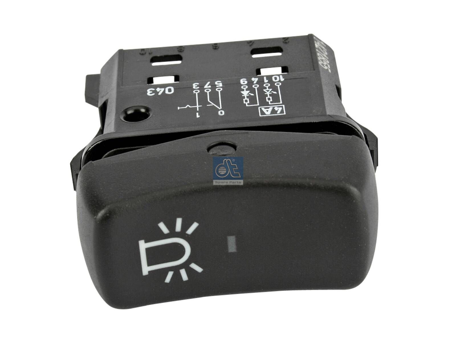 DT Spare Parts 1.21876 Switch, rotating emergency lamp